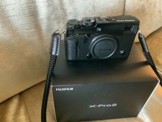 Fuji Fujifilm X - PRO2 camera body.  with.  Rarely. 2