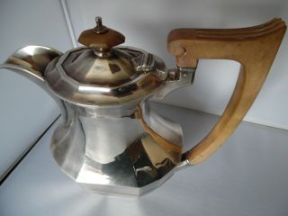 George V Silver Coffee Pot Sheffield 1932 Cooper Bros - 511 grams 2