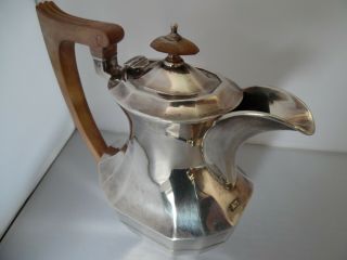 George V Silver Coffee Pot Sheffield 1932 Cooper Bros - 511 grams 3