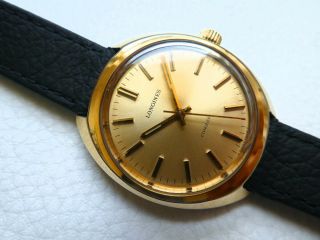 rare Vintage LONGINES CONQUEST Men ' s dress watch from 1974 ' s year 3