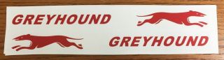 Greyhound Coaster Wagon Pull Toy Replacement Stickers Wa - 006