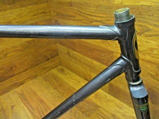 VINTAGE TREK REYNOLDS 531 LUGGED STEEL ROAD BIKE FRAME SET 54CM 4