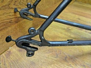 VINTAGE TREK REYNOLDS 531 LUGGED STEEL ROAD BIKE FRAME SET 54CM 7