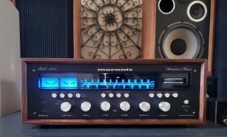 Marantz 2270 Blackface Vintage Receiver w/ Wood Cabinet and Partial Recap - CDemo 3