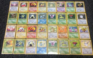 64 - Card Pokemon Jungle 1st Edition Complete Set Clefable 1/64 Rare Holo To 64/64