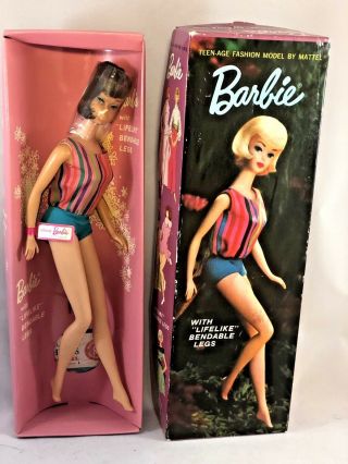 Vintage American Girl Brunette Chin Length Barbie