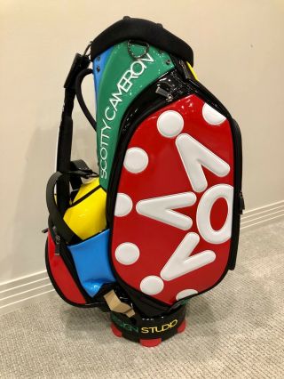 Scotty Cameron - Window Pane Multi Color Staff Bag (rare/limited)