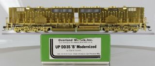 Ho Omi Overland Brass 1918 Union Pacific Dd35b Up Locomotive Sand Boxes Rare