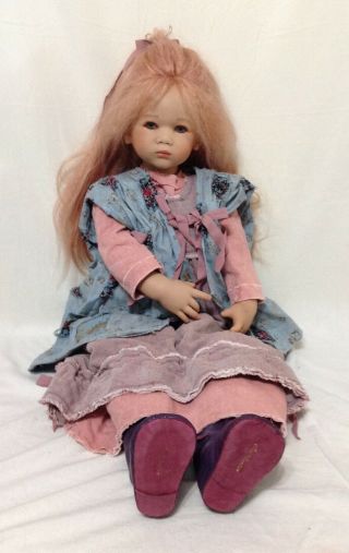 Vintage 2003 Annette Himstedt Gerti Doll All Hard to Find 2