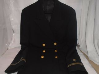 Us Navy Vintage Ww2 Officers Uniform Jacket