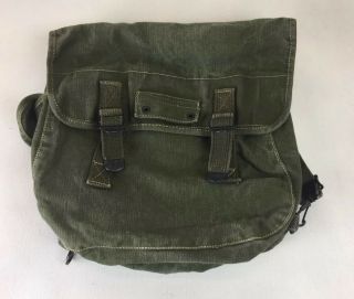 Ww2 U.  S.  Army Officers/paratroopers Musette Bag W/straps