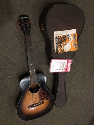 Kalamazoo Vintage Kg11 1930’s Parlor Acoustic Guitar