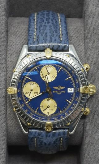 Breitling Chronomat 1884 Gold/platinum Mens Wrist Watch B13048