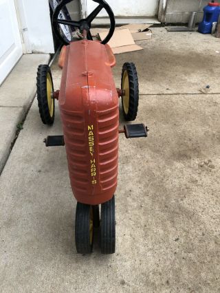 Massey Harris Large 44 Pedal Tractor - RARE 4