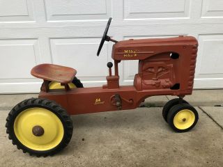 Massey Harris Large 44 Pedal Tractor - RARE 6