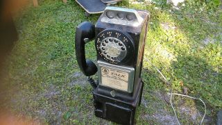 Rotary Antique Vintage Pay Phone Telephone