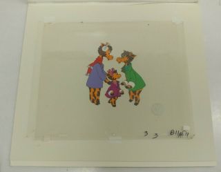 RARE Toys R US Geoffrey The Giraffe & Family Matted & Framed Production Cel 4