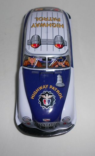 TIN WINDUP HWY PATROL CAR 4