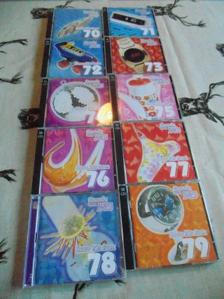 TIME LIFE CD SOUNDS OF THE 70S.  32 TITLES SOME RARE GREAT PRICE.  ALL EX CON 6
