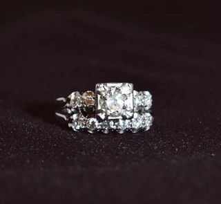 Romantic Vintage Engagement Ring
