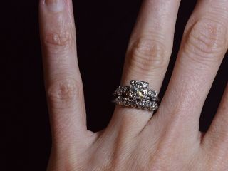 Romantic Vintage Engagement Ring 2