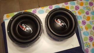 (2) Rockford Fosgate POWER HX2 PAIR Ultra Rare RFR3112 2000 WATTS 11