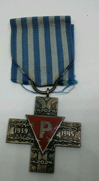 Ww2 Polish Auschwitz Souviner Cross