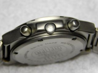 Vintage TAG Heuer 223.  206 Titanium & Carbon Fiber Quartz Chronograph Watch 5