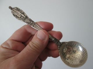 Antique Tiffany - Sterling - Souvenir Spoon - 1893 Worlds Fair 16
