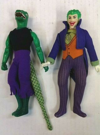 7 - Vintage Mego Dolls / Spider - man IRON MAN Joker LIZARD Human Torch 4