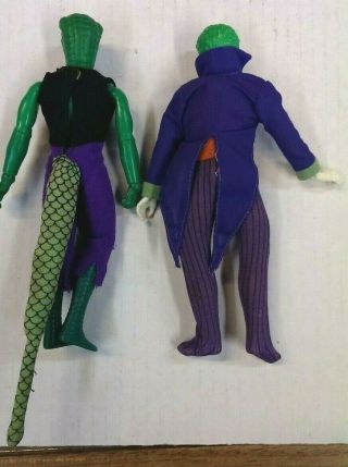7 - Vintage Mego Dolls / Spider - man IRON MAN Joker LIZARD Human Torch 5