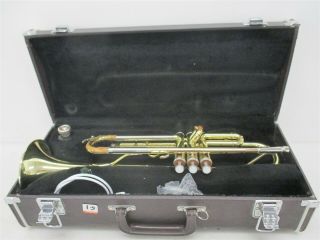 Yamaha Ytr2320 Vintage Student Trumpet Sn 232289a W/ Yamaha 11c4 - 7c Mp & Case