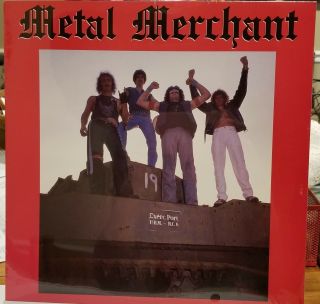 Metal Merchant Band,  Rare,  Vinyl Records,  Metal Music,  Limited Production,  80 
