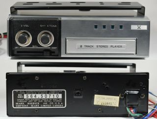 Vintage SEARS Solid State Stereo 8 - Track Tape Player for Car Truck Auto 5