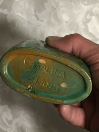 Rare? Vintage Catalina Island Pottery Cactus Candle Holder 10