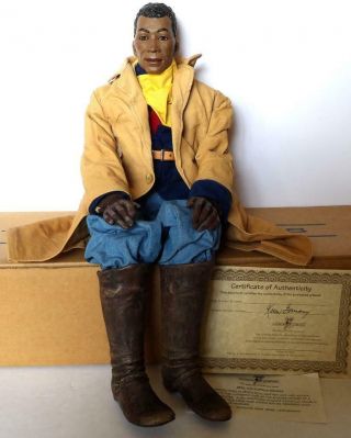 Daddy Long Legs Doll Zeke Buffalo Hunter African American Doll Signed 544/1600