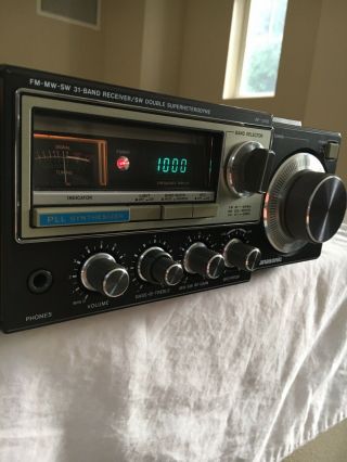 Vintage Panasonic Rf - 3100 Am/fm/sw 31 Band Communications Receiver