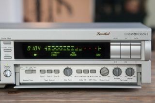 Rare 3 - head Nakamichi Cassette Deck 1 Limited CD - 1 Exceptional 3
