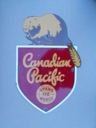 Canadian Pacific Railway Steam Era Beaver Crest 