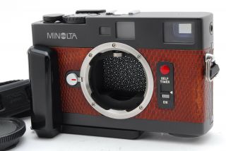 Rare,  Minolta CLE 35mm Rangefinder Camera Body w/ Grip,  - 1067 2