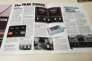 Vintage Teac 3300S Reel to Reel Player 4 Track 7 