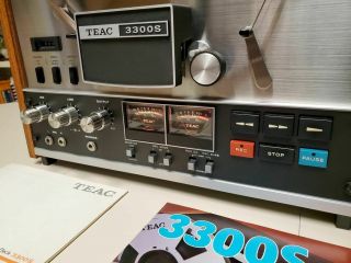 Vintage Teac 3300S Reel to Reel Player 4 Track 7 