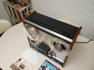 Vintage Teac 3300S Reel to Reel Player 4 Track 7 