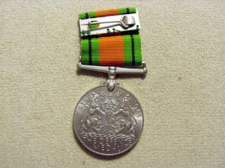 1939 - 45 WWII Defense Medal British and Commonwealth Forces Sterling ? 3