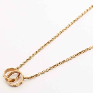 Authentic Cartier Baby Love Necklace K18yg (750) Yellow Gold Vintage