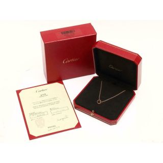 Authentic Cartier Baby Love Necklace K18YG (750) Yellow gold Vintage 5