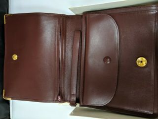Vintage Authentic Cartier Must de Cartier Leather Clutch Bag w/ Handle 3