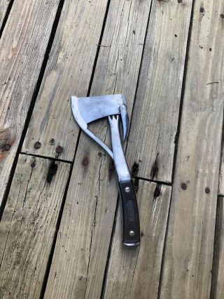 Marbles No.  2p Hatchet With Folding Spike Vintage Axe 2