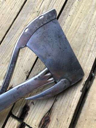 Marbles No.  2p Hatchet With Folding Spike Vintage Axe 3