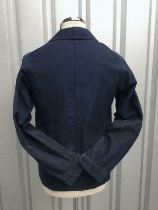 Work Jacket WW2 Chore Jacket 1930 ' s Vtg French Chore Jacket Vtg Double Breasted 5